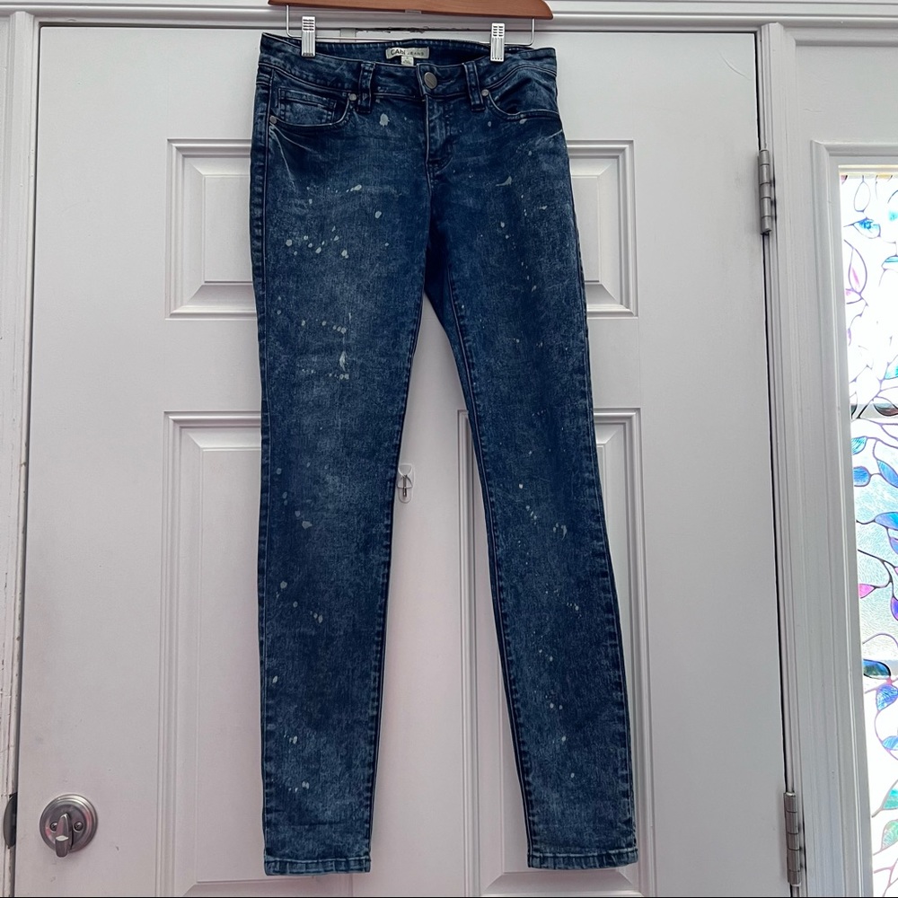 Cabi bleach splatter jeans Size 2